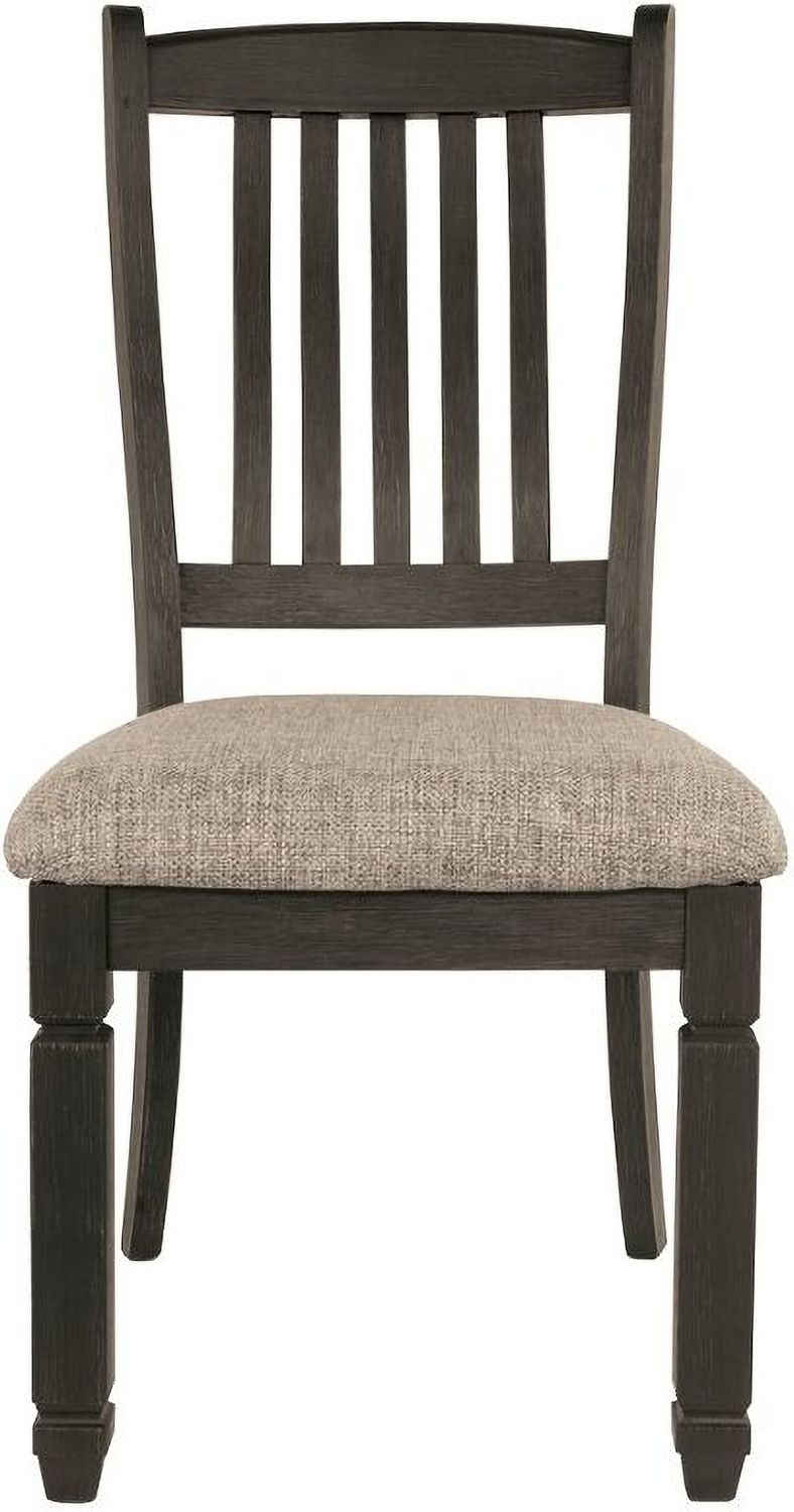 Tyler Creek Black And Gray Upholstered Side Chair Set of 2 D73601