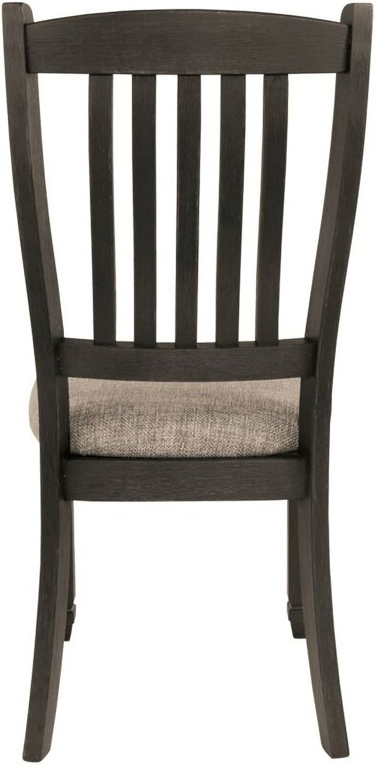 Tyler Creek Black And Gray Upholstered Side Chair Set of 2 D73601
