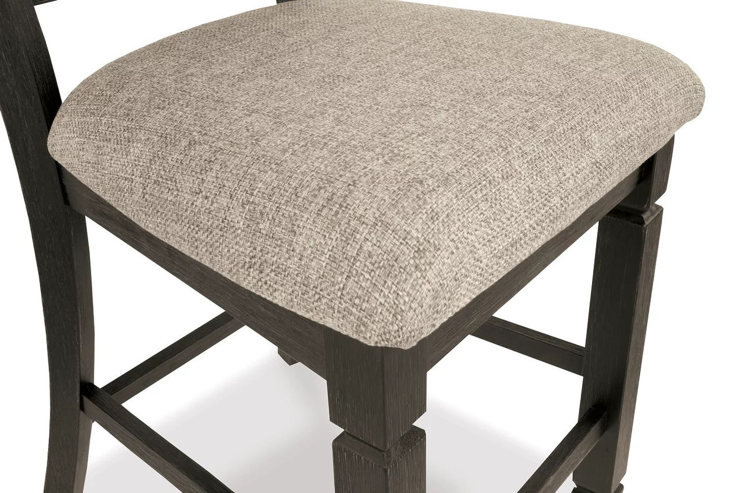 Tyler Creek Black And Gray Upholstered Barstool Set of 2 D736124