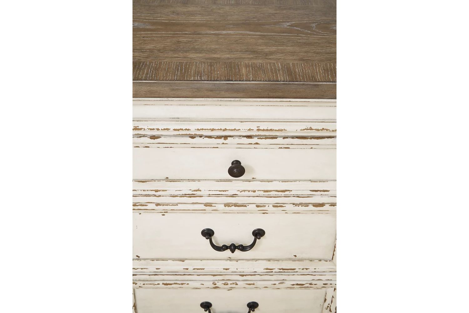 Realyn White Dining Room Server D74360