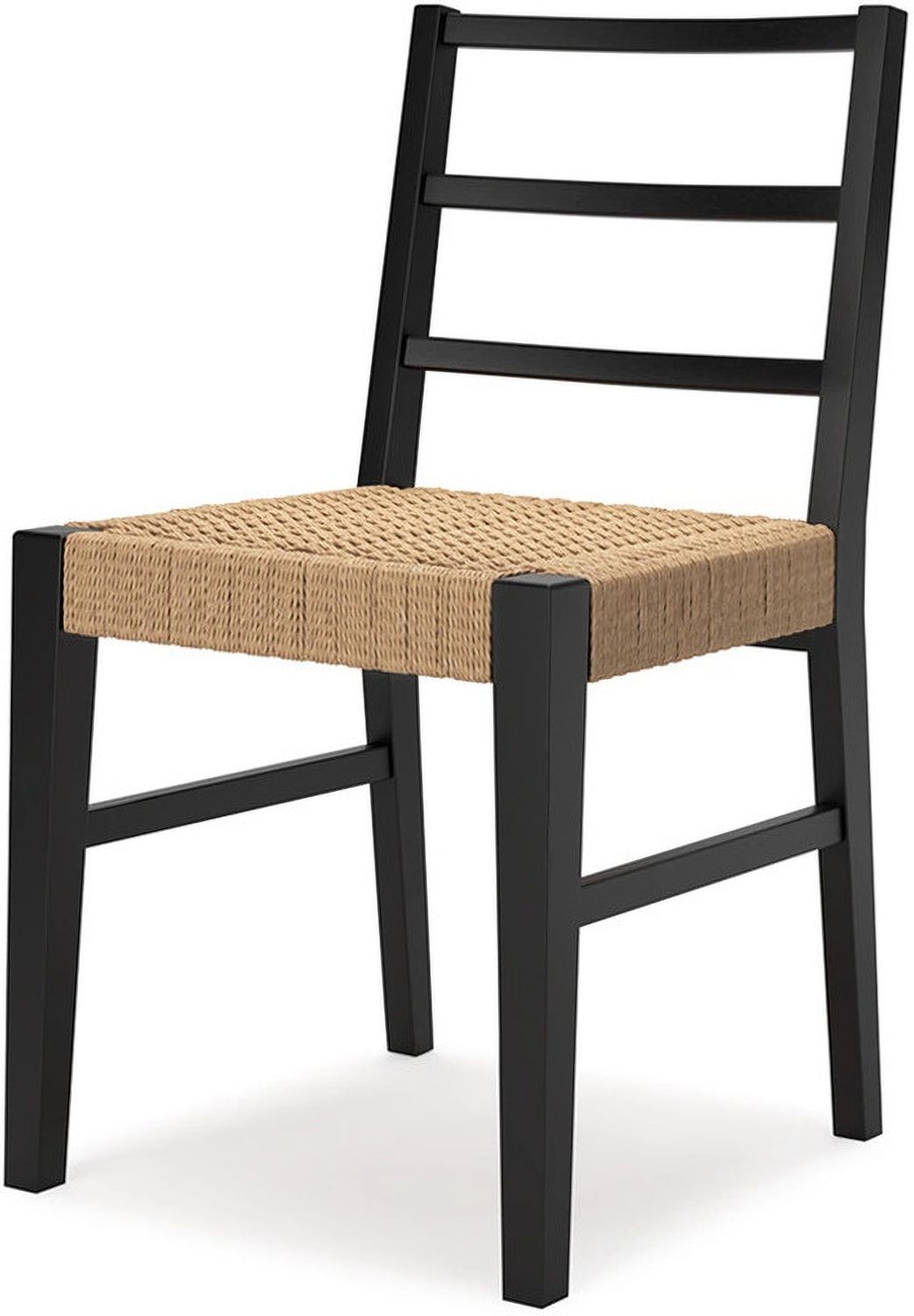 Isanti Dining Chair Set of 2 In Light Brown and Black D75202