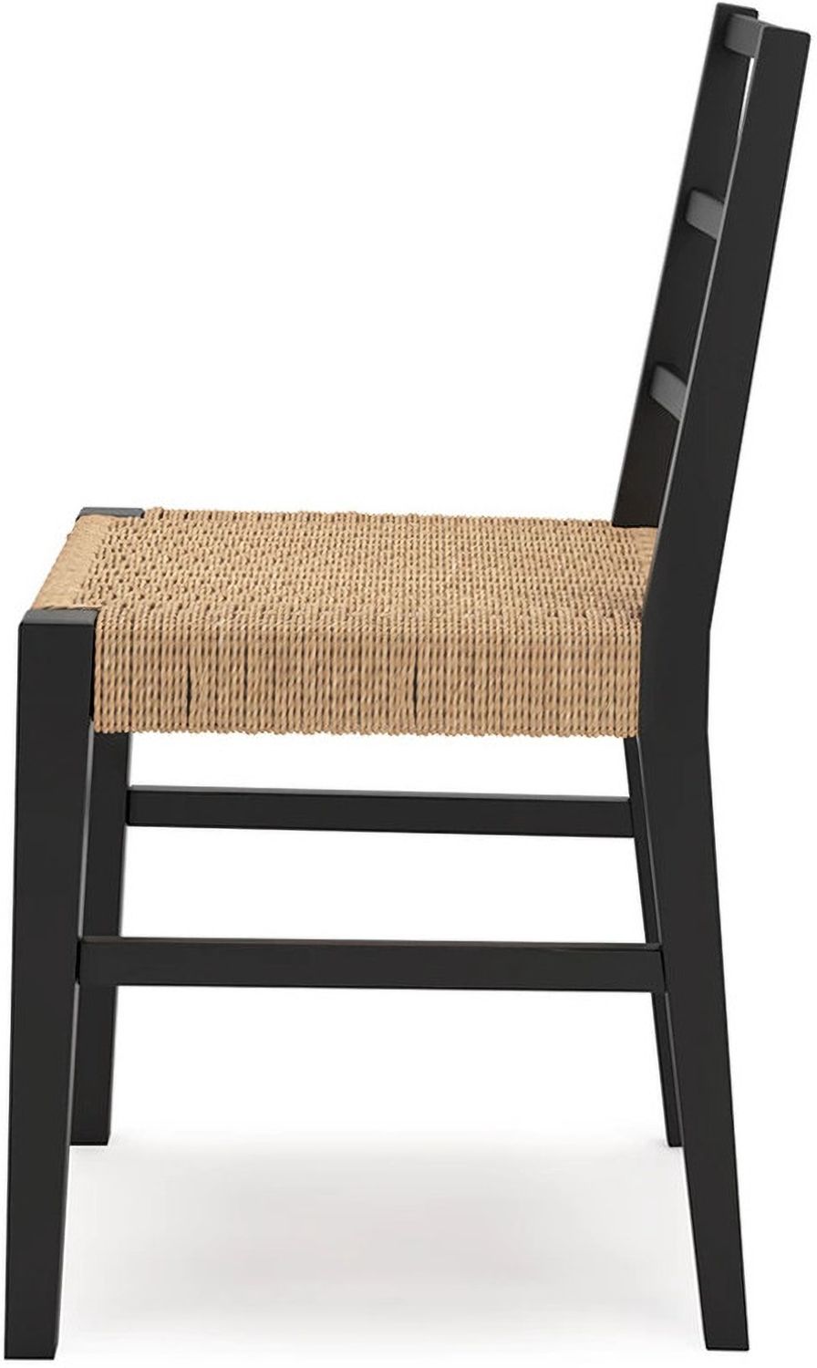 Isanti Dining Chair Set of 2 In Light Brown and Black D75202
