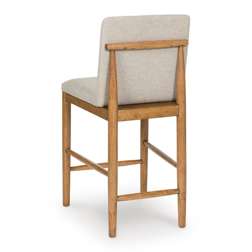 Isanti Counter Height Barstool Set of 2 In Light Brown D752124