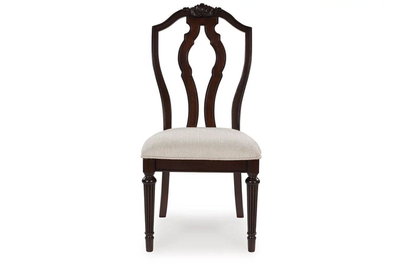 Lavinton Dining Chair Set of 2 In Tan and Brown D76401