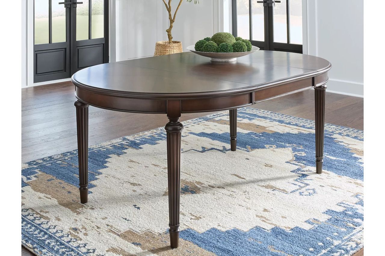 Lavinton Dining Extension Table In Brown D76435