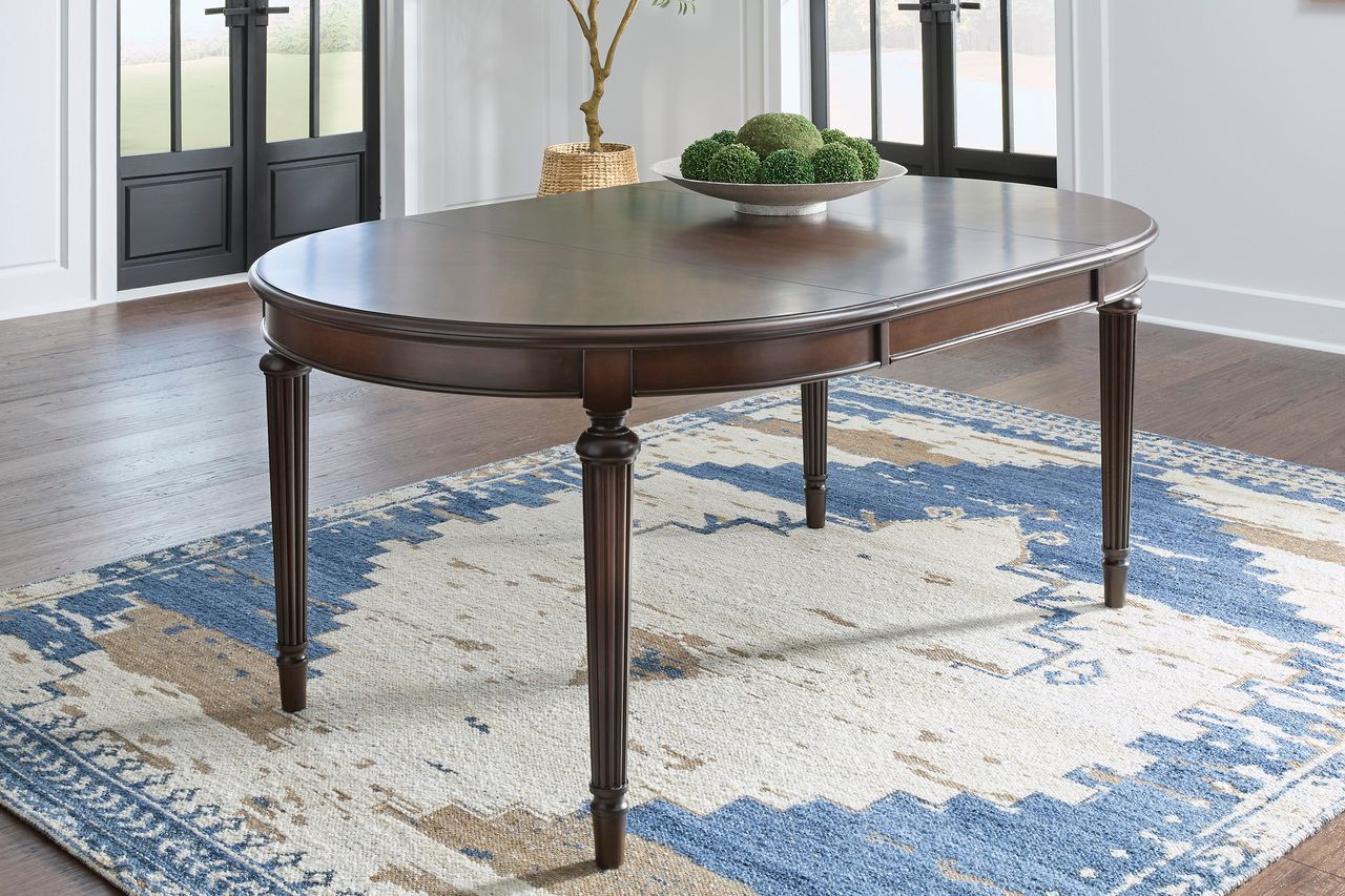 Lavinton Dining Extension Table In Brown D76435