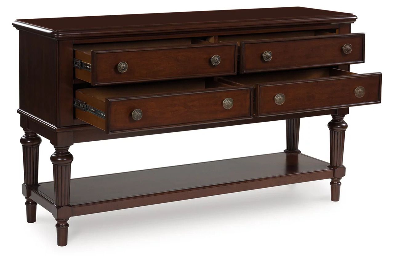 Lavinton Dining Server In Brown D76460