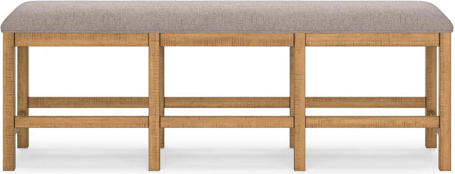 Havonplane 72 Inch Counter Height Dining Bench In Brown D77309