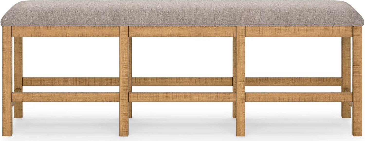 Havonplane 72 Inch Counter Height Dining Bench In Brown D77309