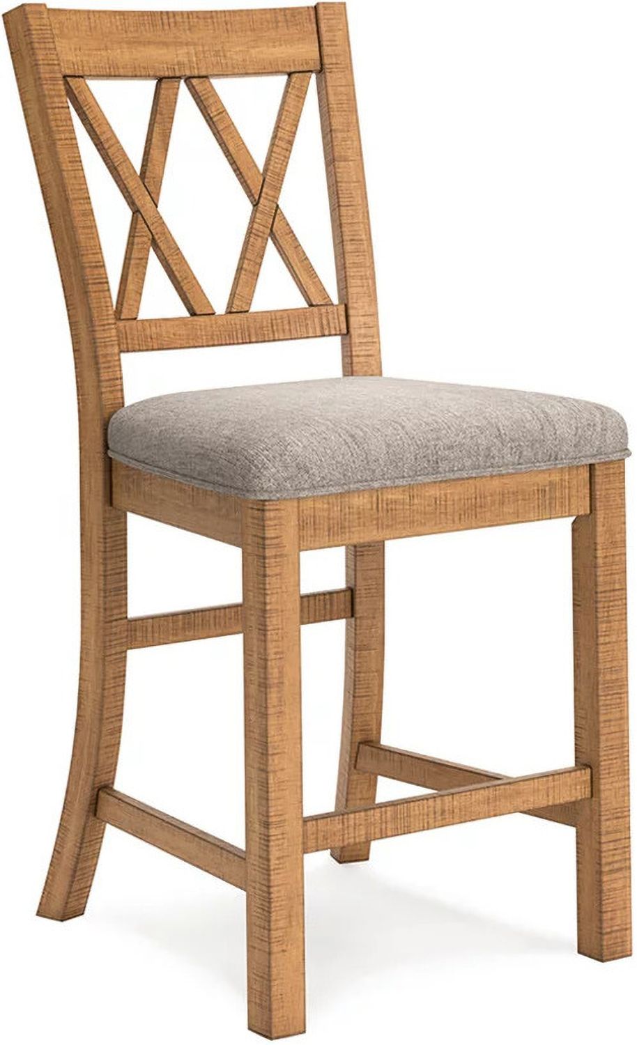 Havonplane Counter Height Barstool Set of 2 In Brown D773124