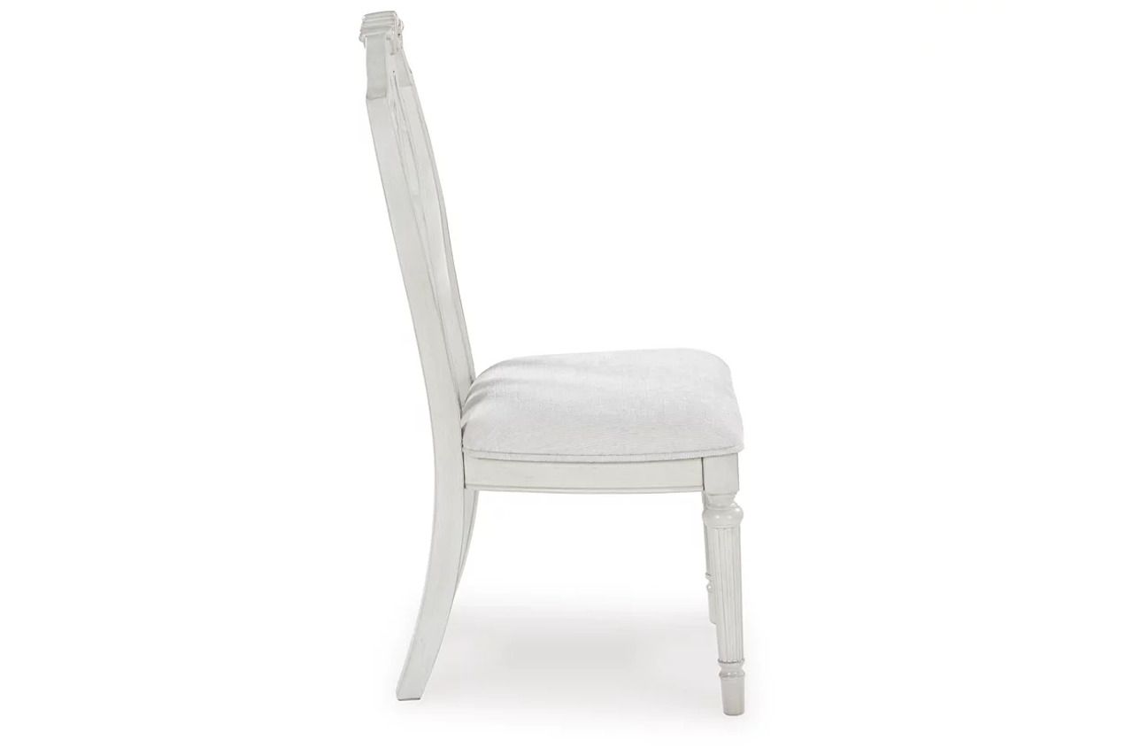 Montelaine Dining Chair Set of 2 In Antique White D79501