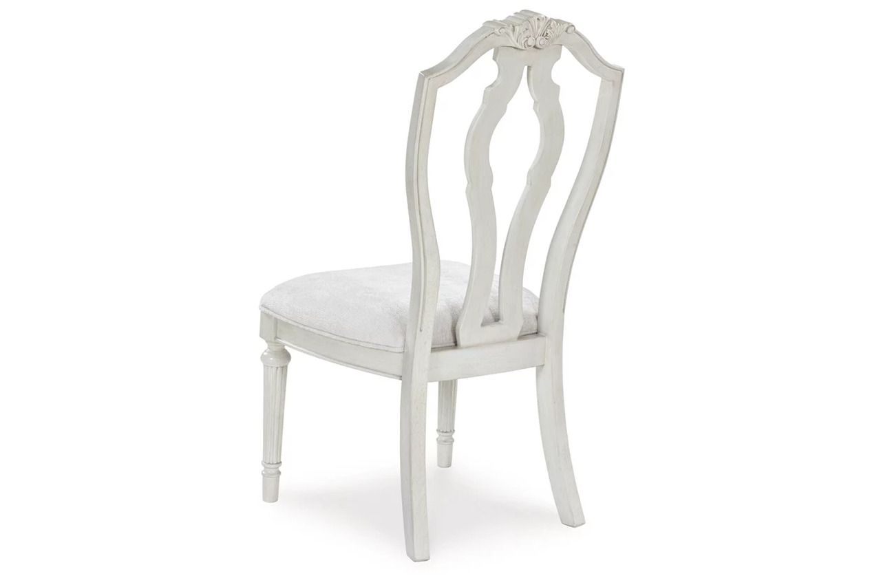 Montelaine Dining Chair Set of 2 In Antique White D79501