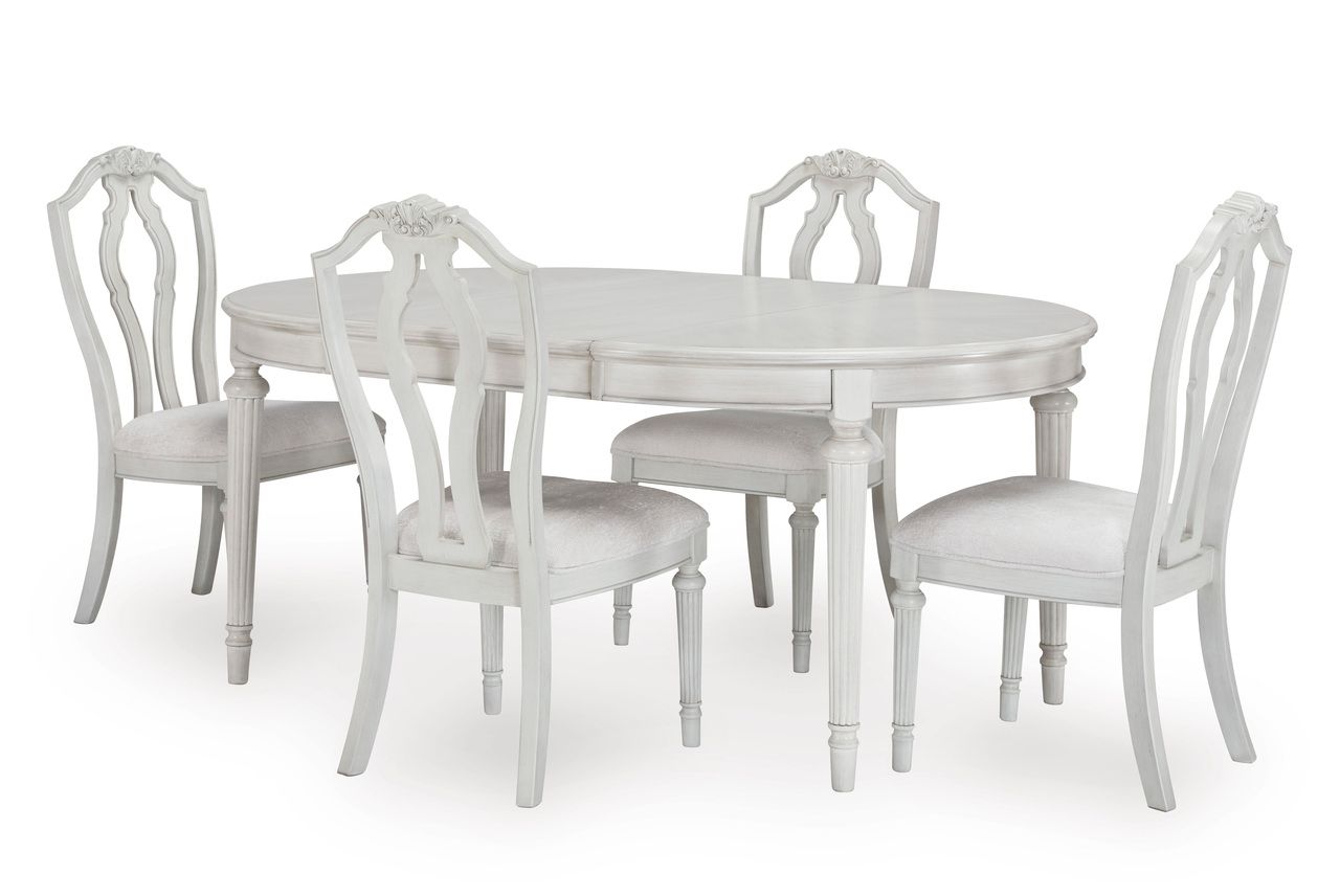 Montelaine Dining Extension Table In Antique White D79535