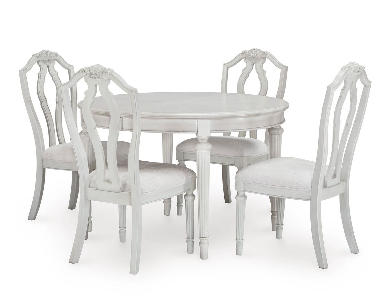Montelaine Dining Extension Table In Antique White D79535