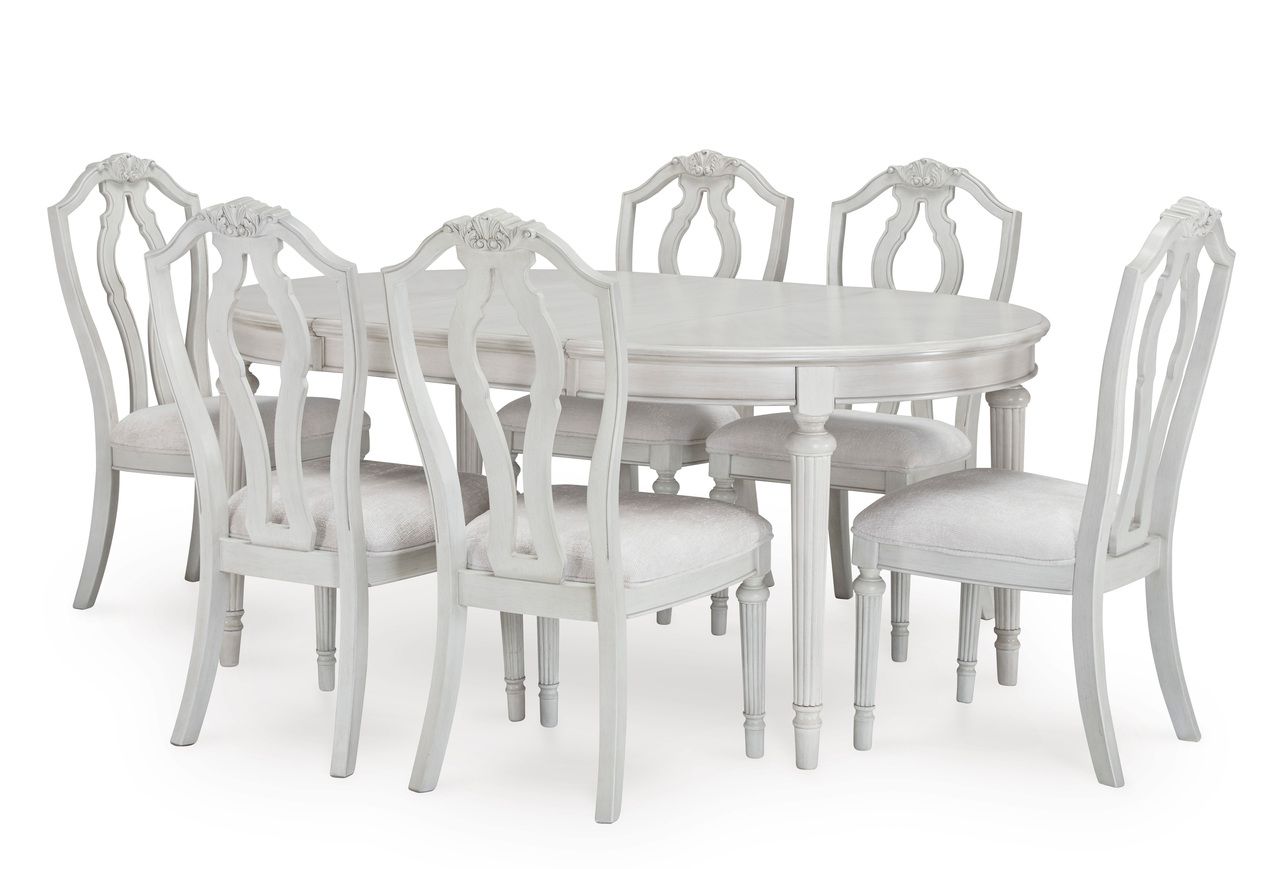 Montelaine Dining Extension Table In Antique White D79535