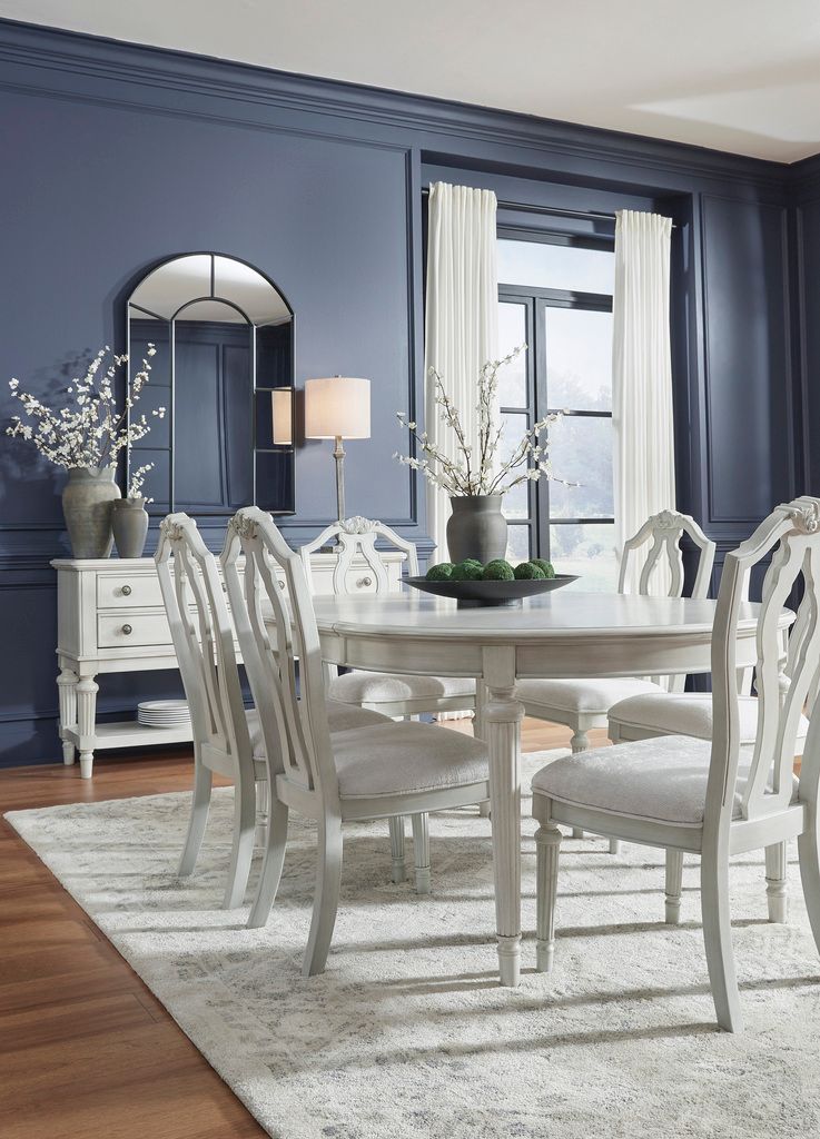 Montelaine Dining Extension Table In Antique White D79535