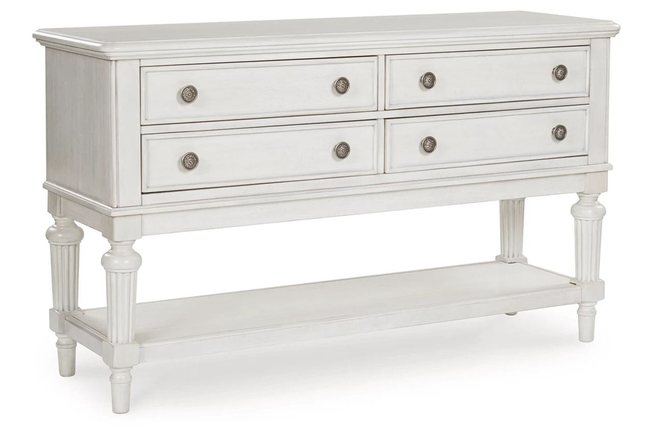 Montelaine Dining Server In Antique White D79560