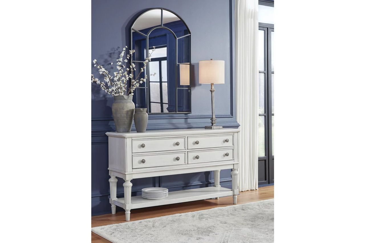 Montelaine Dining Server In Antique White D79560