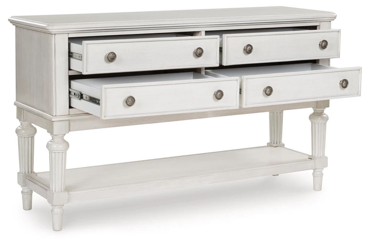 Montelaine Dining Server In Antique White D79560