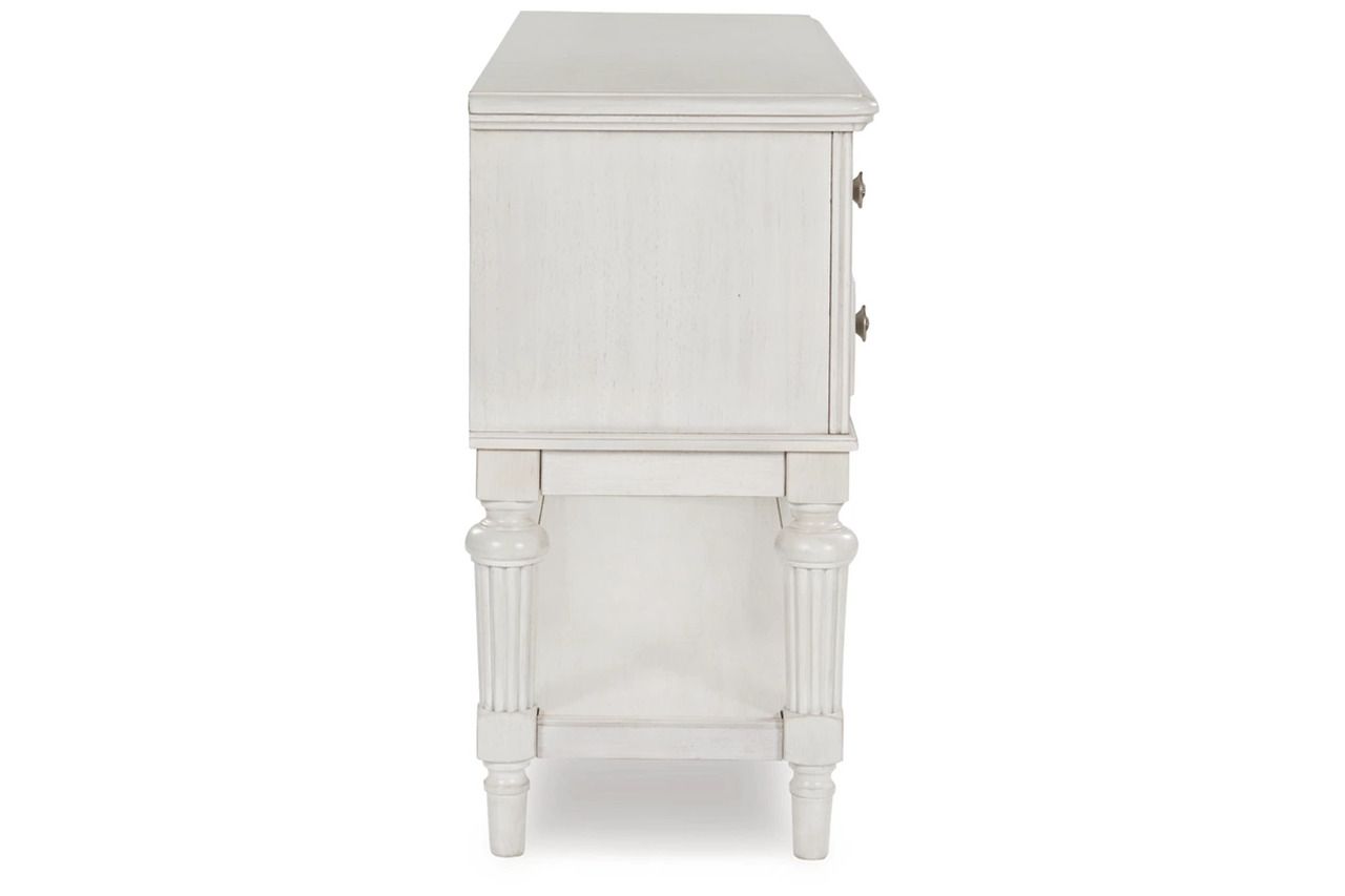 Montelaine Dining Server In Antique White D79560