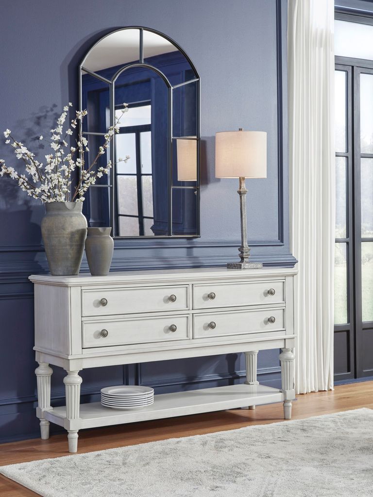 Montelaine Dining Server In Antique White D79560