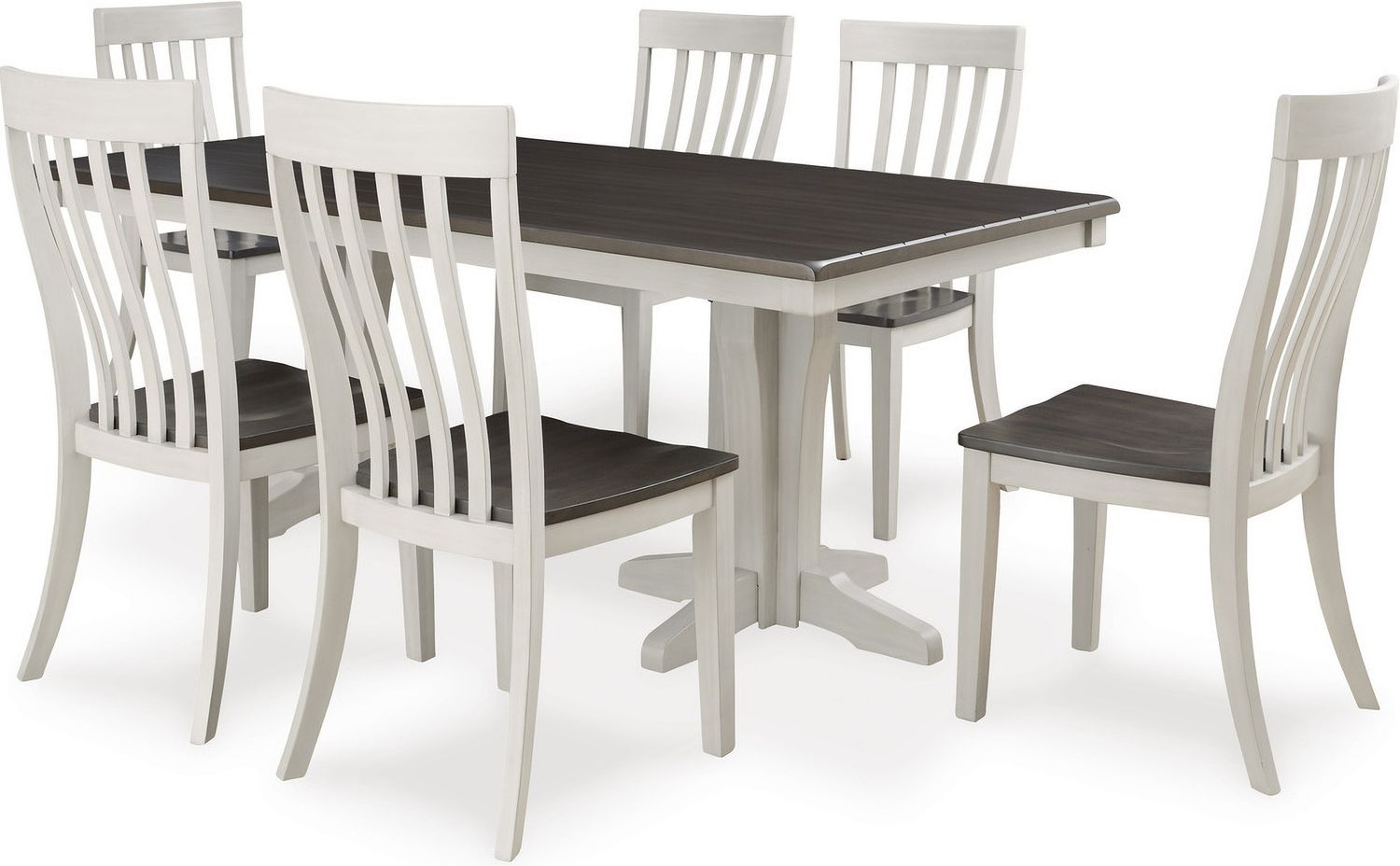 Darborn Gray/Brown Dining Chair Set of 2 D79601
