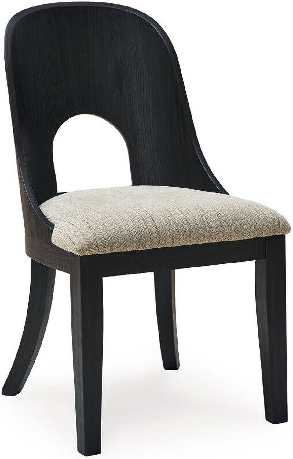 Rowanbeck Dining Chair Set of 2 In Black and Gray D82101