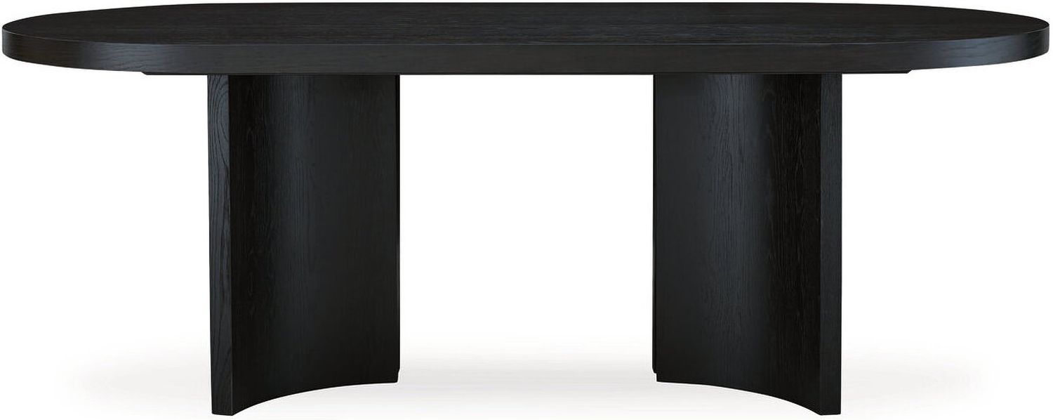 Rowanbeck Dining Table In Black D82125
