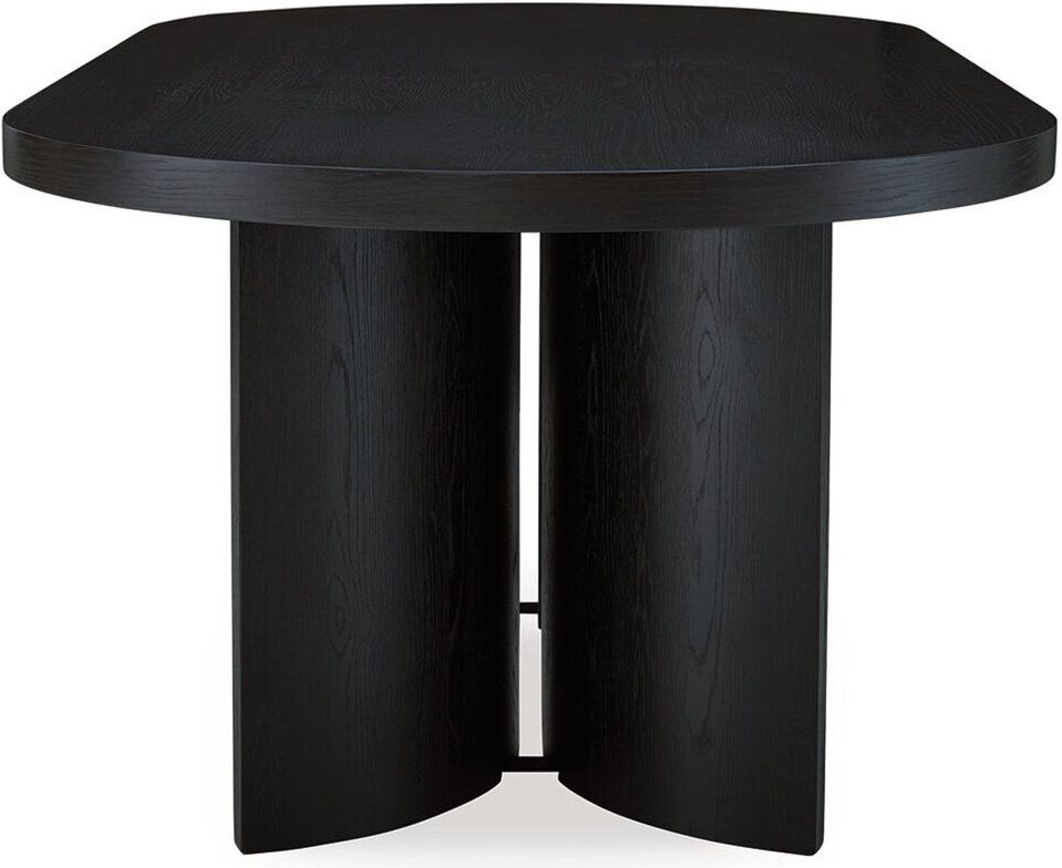 Rowanbeck Dining Table In Black D82125