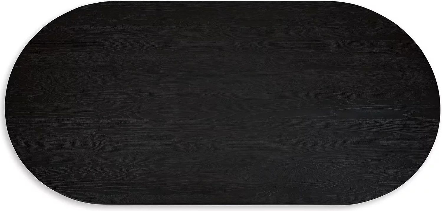 Rowanbeck Dining Table In Black D82125