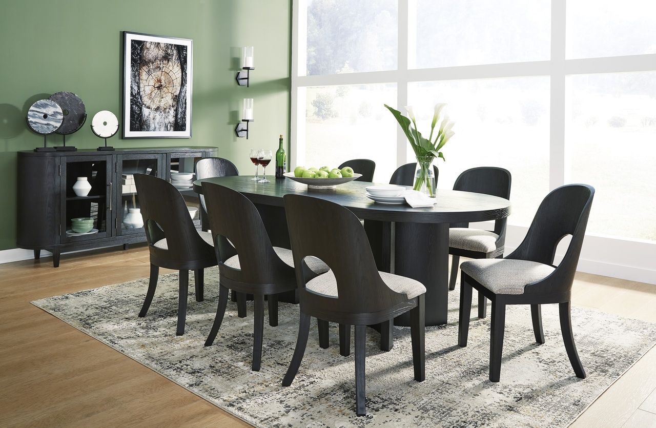 Rowanbeck Dining Server In Black D82160