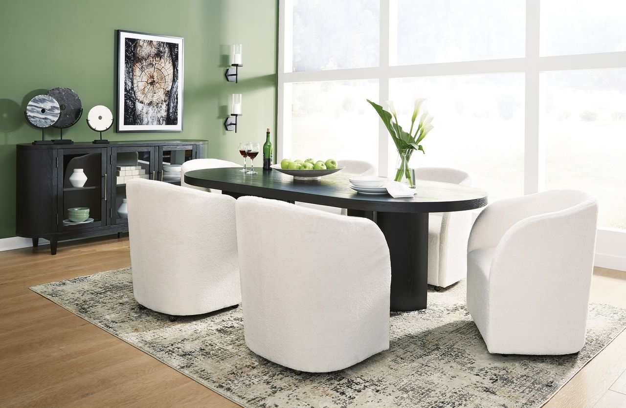 Rowanbeck Dining Server In Black D82160