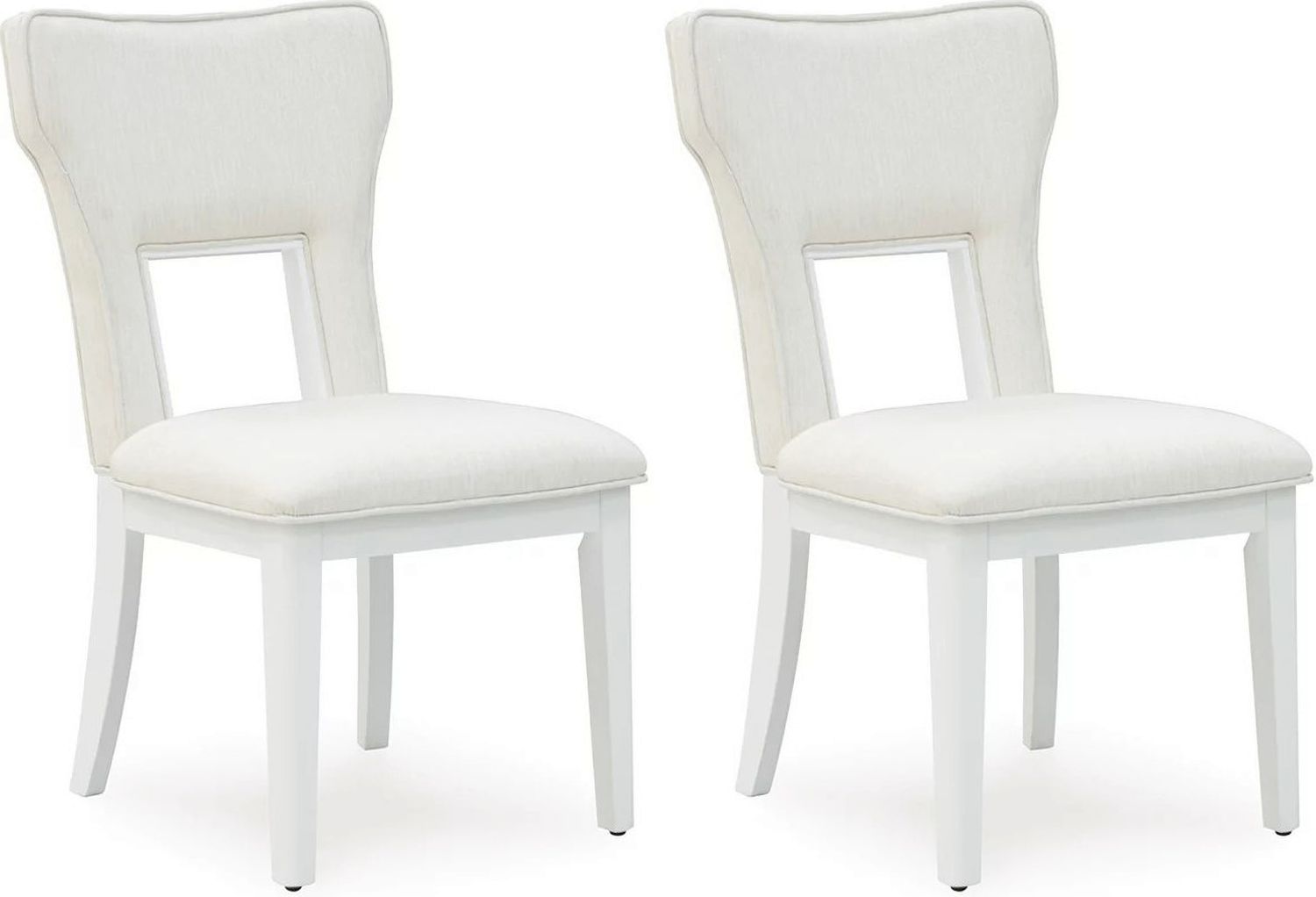 Chalanna Dining Chair Set of 2 In White D82201