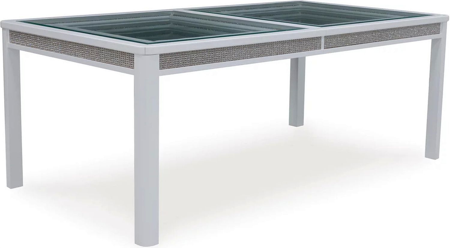 Chalanna Dining Extension Table In White D82235