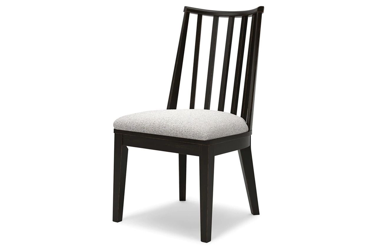 Galliden Dining Chair Set of 2 In Black D84101