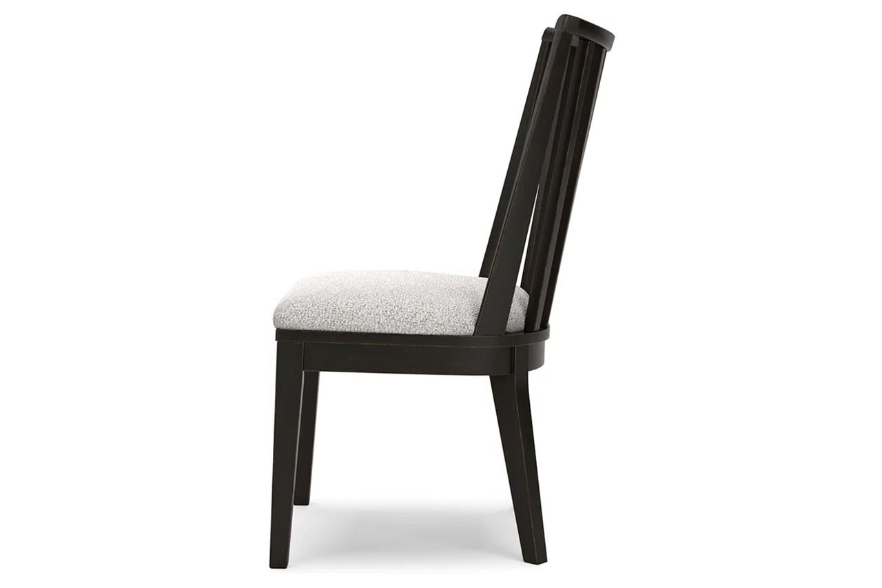 Galliden Dining Chair Set of 2 In Black D84101