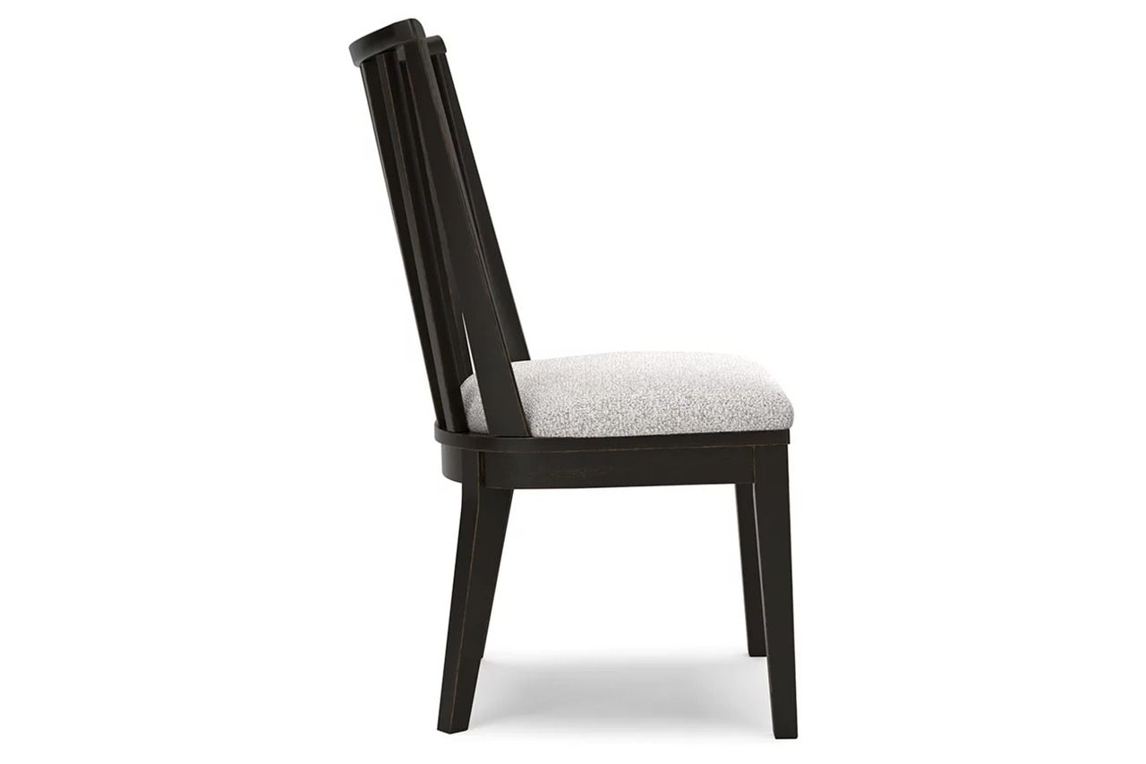 Galliden Dining Chair Set of 2 In Black D84101