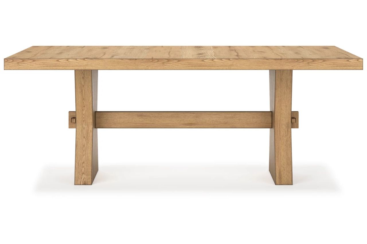 Galliden Dining Table In Light Brown D84145
