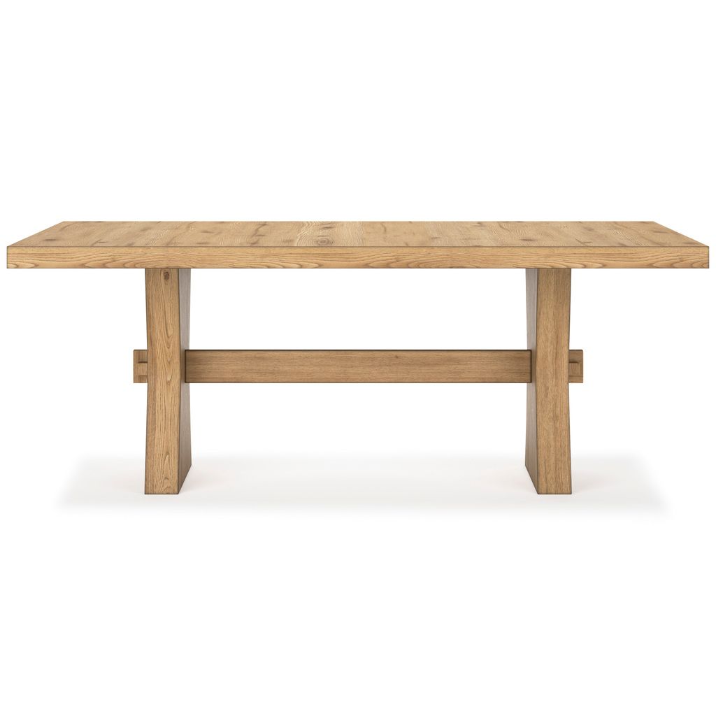 Galliden Dining Table In Light Brown D84145