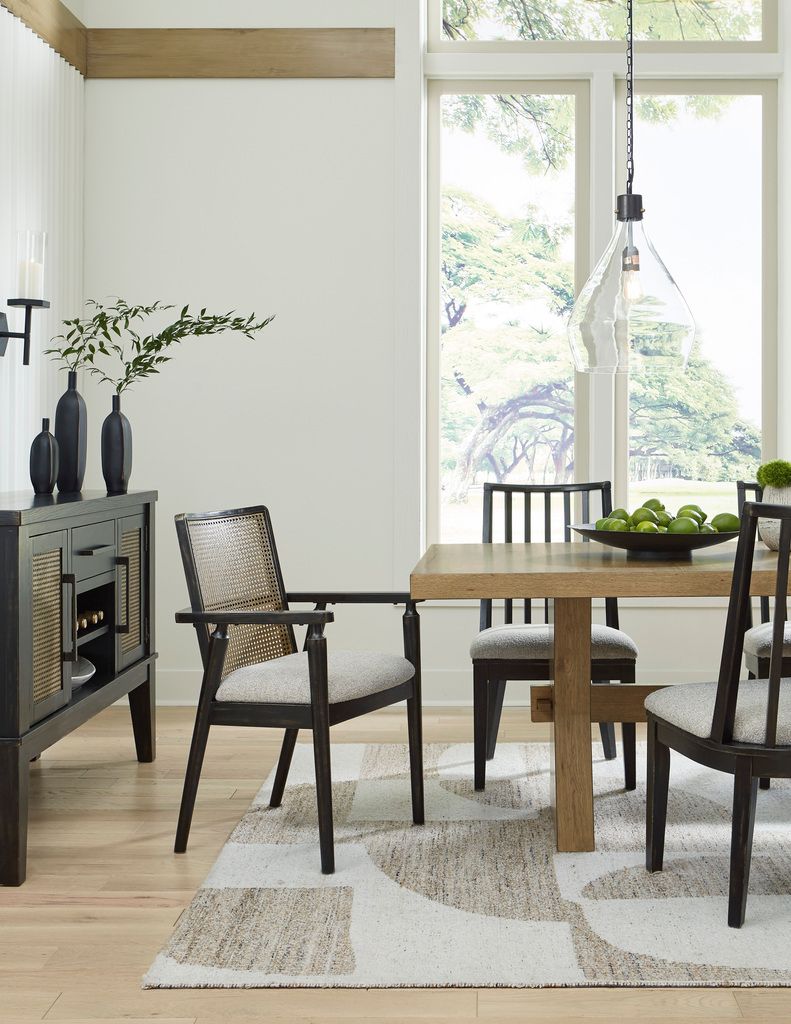Galliden Dining Table In Light Brown D84145