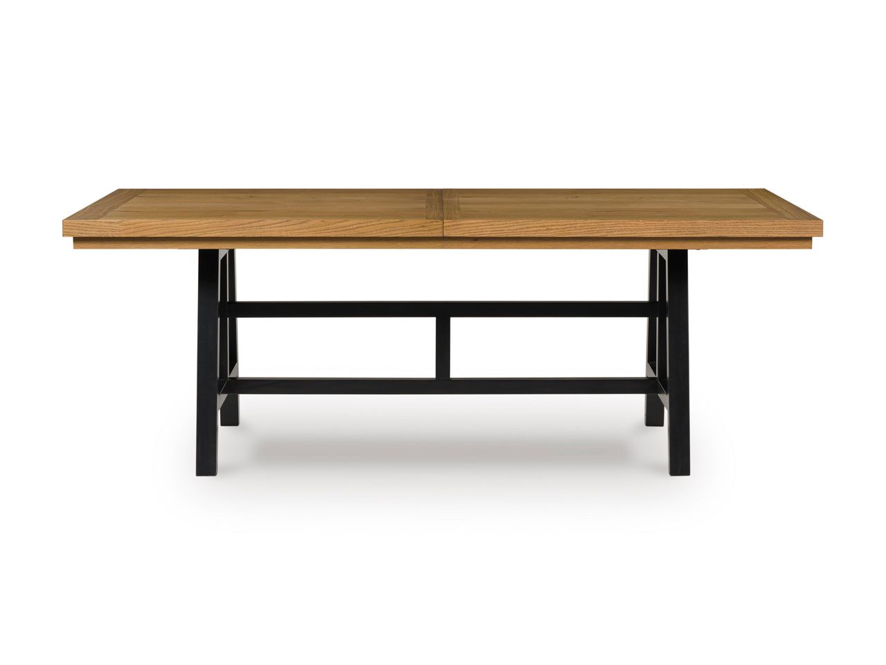 Galliden Dining Extension Table In Black and Brown D84155
