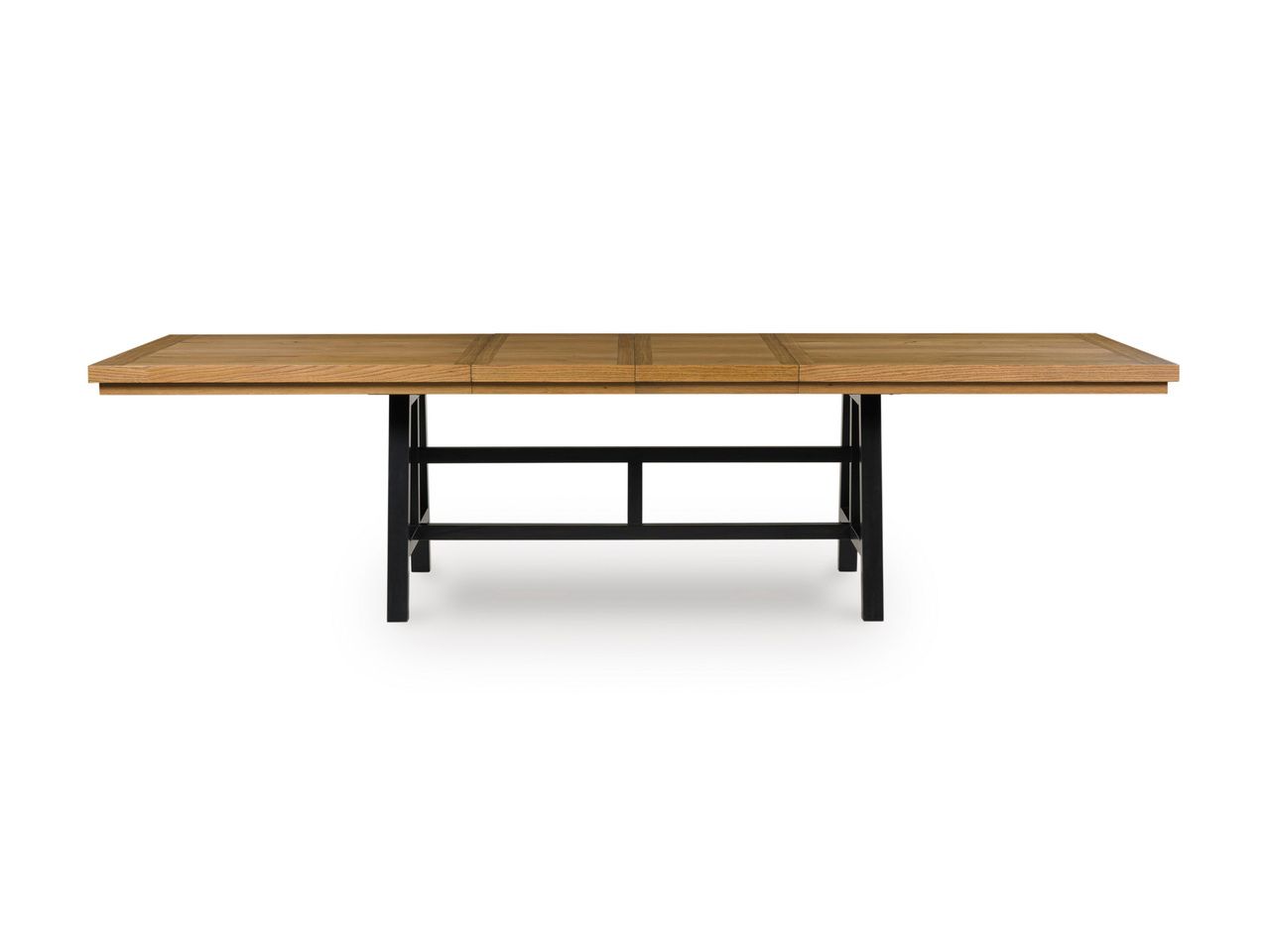 Galliden Dining Extension Table In Black and Brown D84155