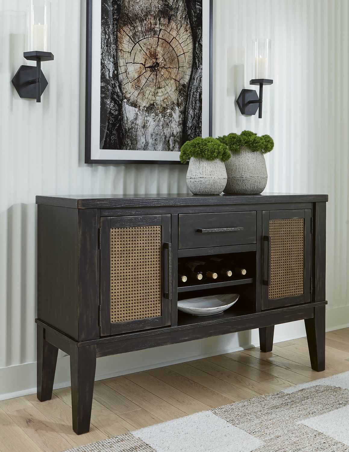 Galliden Dining Server In Black D84160