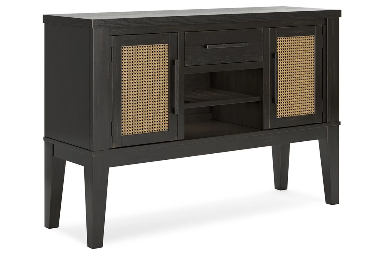 Galliden Dining Server In Black D84160