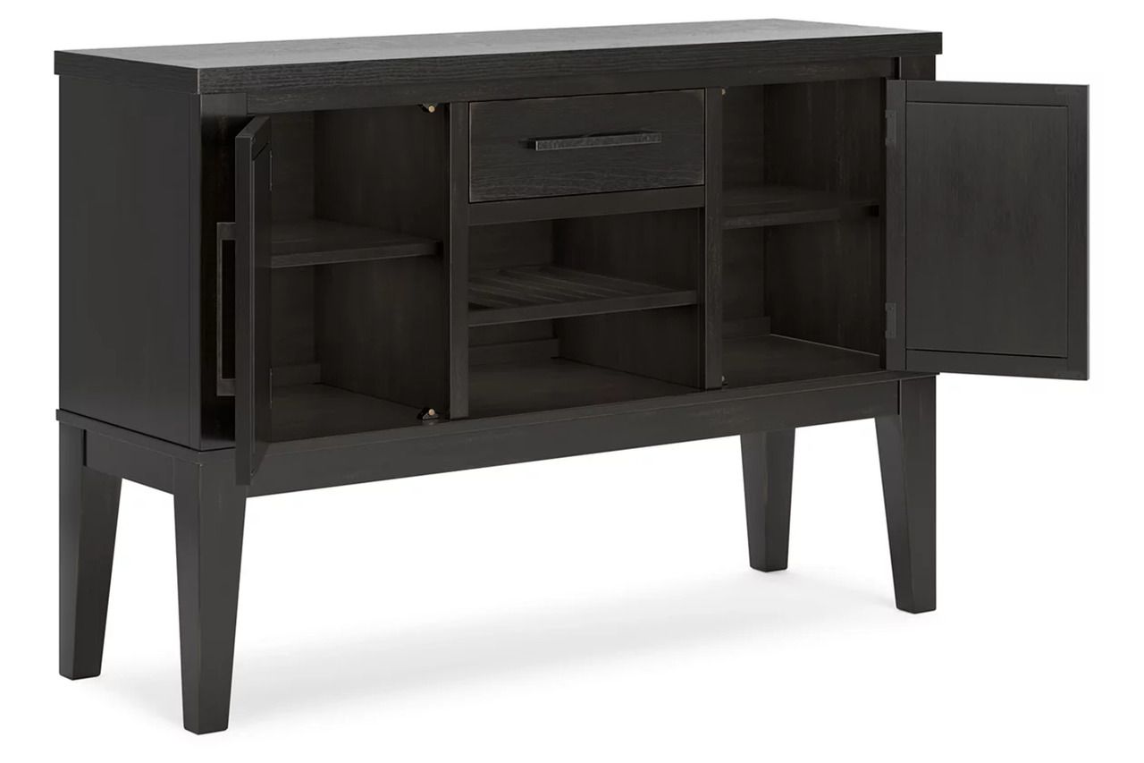 Galliden Dining Server In Black D84160