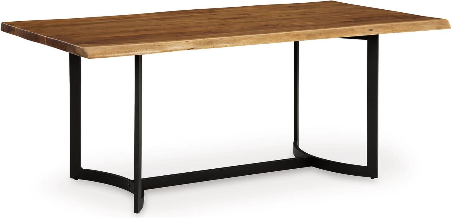 Fortmaine Dining Table In Brown And Black D87225