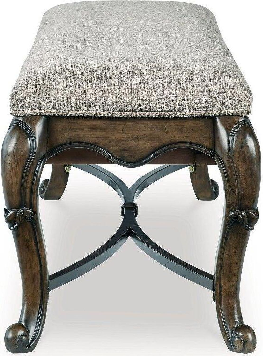 Maylee 63 Inch Dining Bench In Dark Brown D94700
