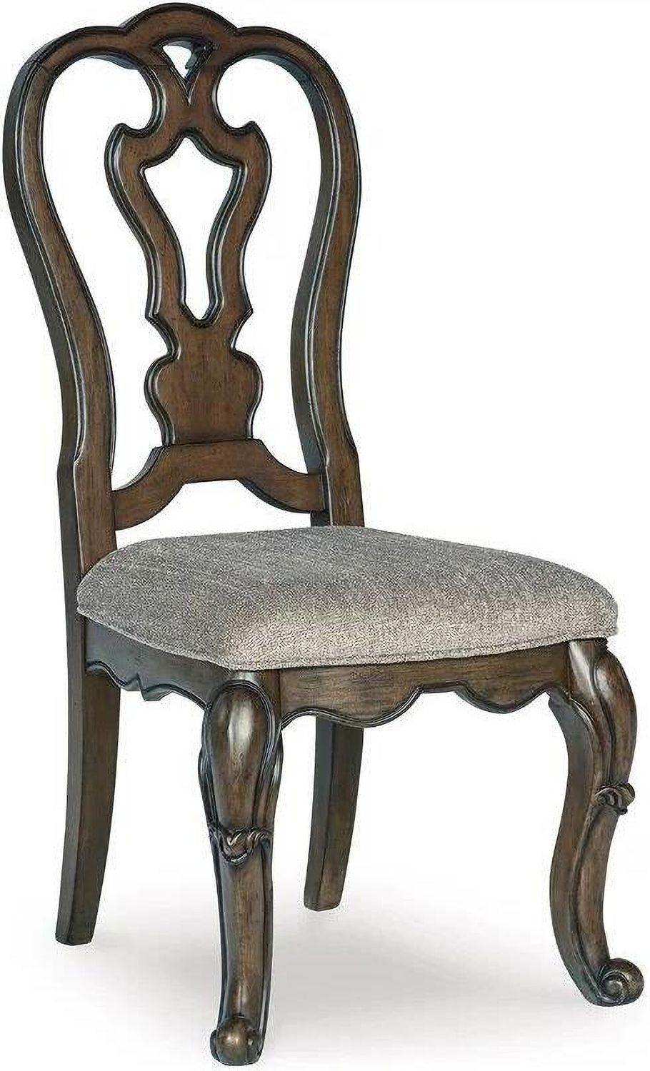 Maylee Dining Chair Set of 2 In Dark Brown D94701
