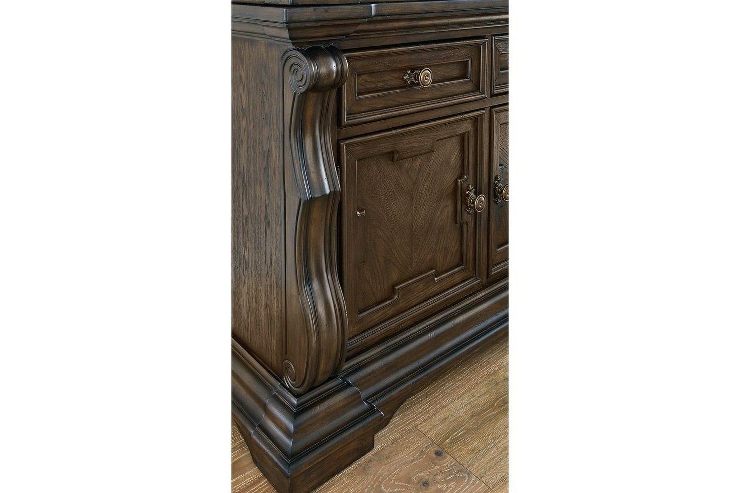 Maylee Dining Buffet In Dark Brown D94780