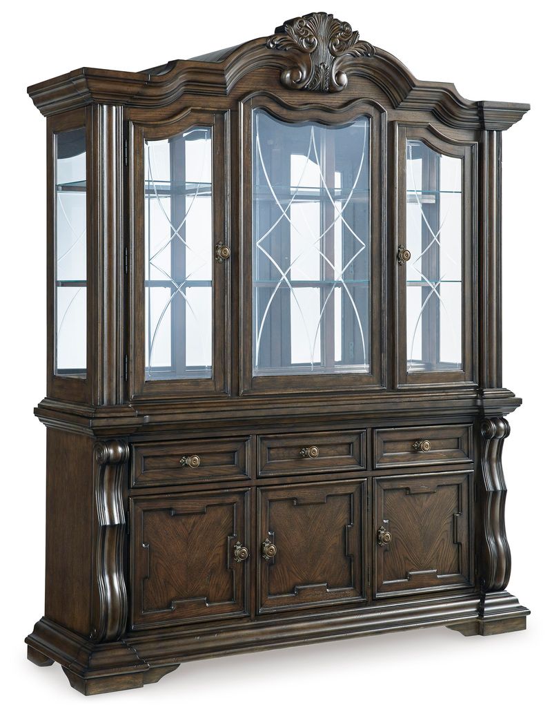 Maylee Dining Buffet In Dark Brown D94780
